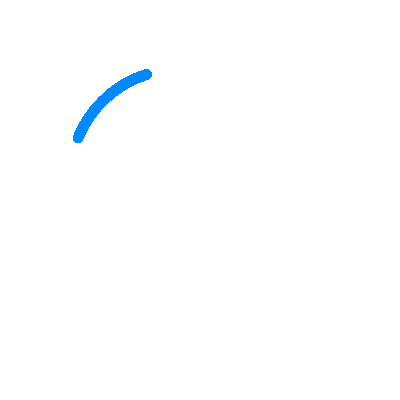Wired outline 19 magnifier zoom search hover spin